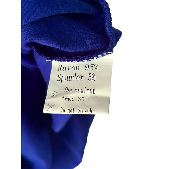 NWT PrinStory Women's Small Short Sleeve Casual Cold Shoulder Tunic - Picture 6 of 6